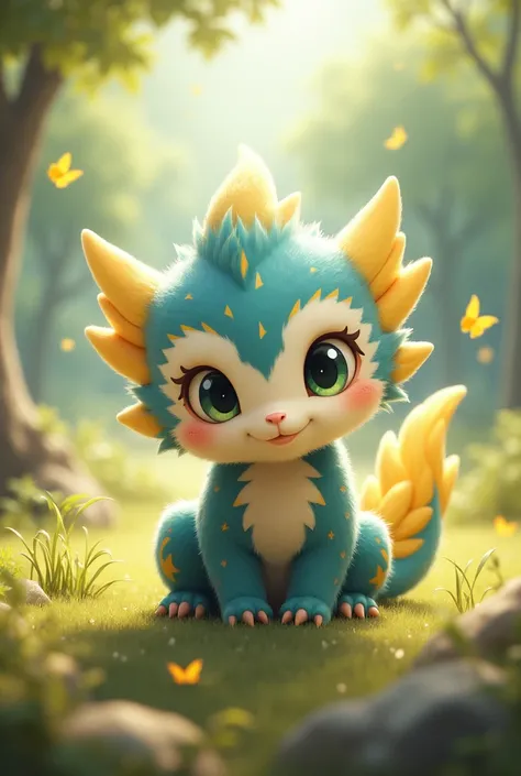 A heartwarming baby pet of Zinogre