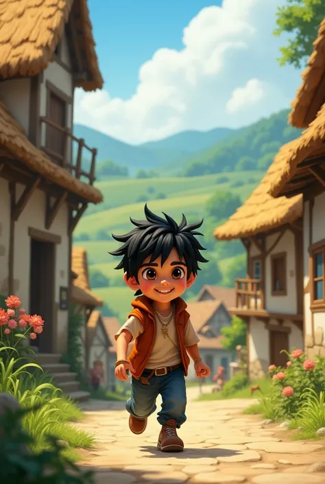 A mischievous boy named Rohan lived in a small village.