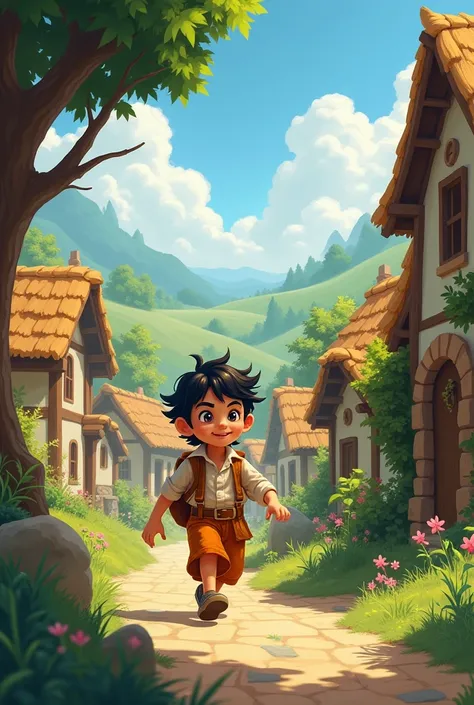 A mischievous boy named Rohan lived in a small village.