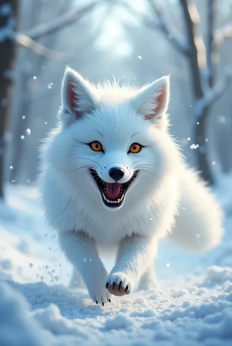 Snow Fox Crazy