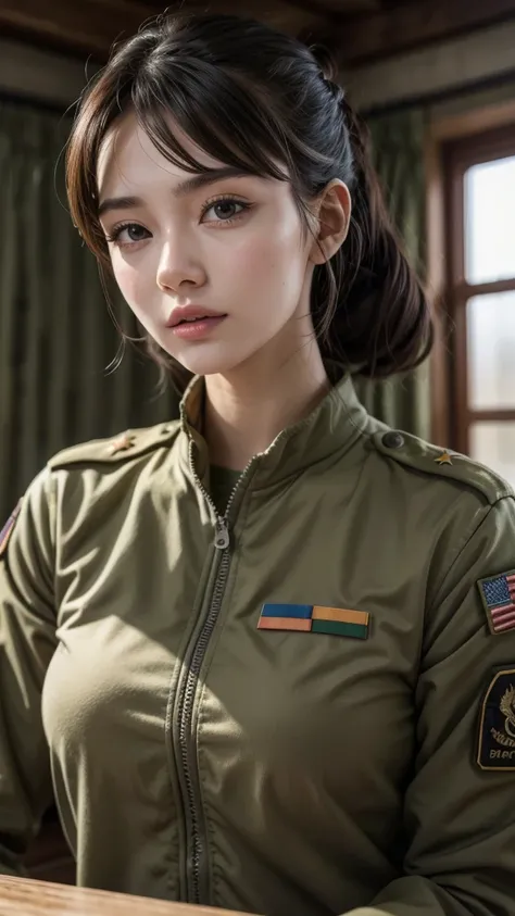 Military woman