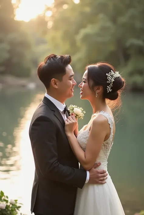 vietnamese women and korea man wedding
