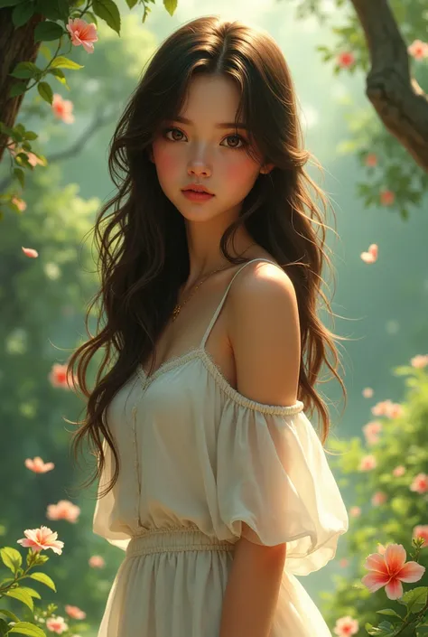 Prompt Ideas for Generating an AI Girl Image
Note: When describing the girl, try to be as specific as possible. The more detailed your description, the better the AI will be able to generate the image.
General Appearance
 * Age: Young, teenage, adult, matu...