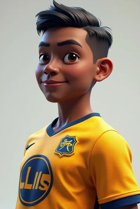 A profile picture character wearing a team jersey 
