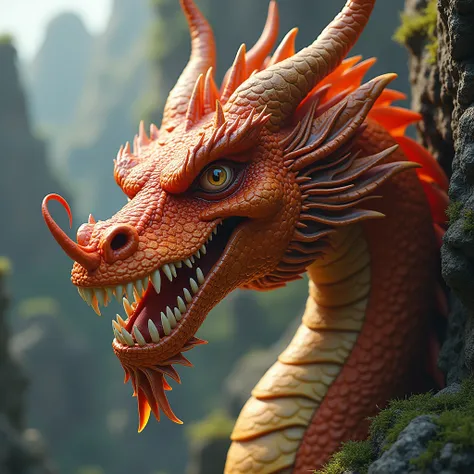 Dragons face