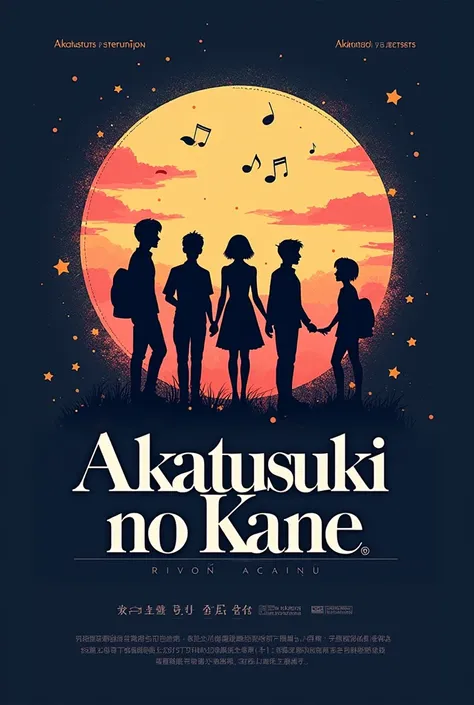 title「Akatsuki no Kane」 音楽イベントのtitleロゴ
コンセプト「The final performance as a university student、Announcing the dawn of a new chapter」
An independent music event to commemorate the graduation of university students 
 Cool and stylish、可愛くもある
titleロゴなので文字メイン
もっとロゴ...