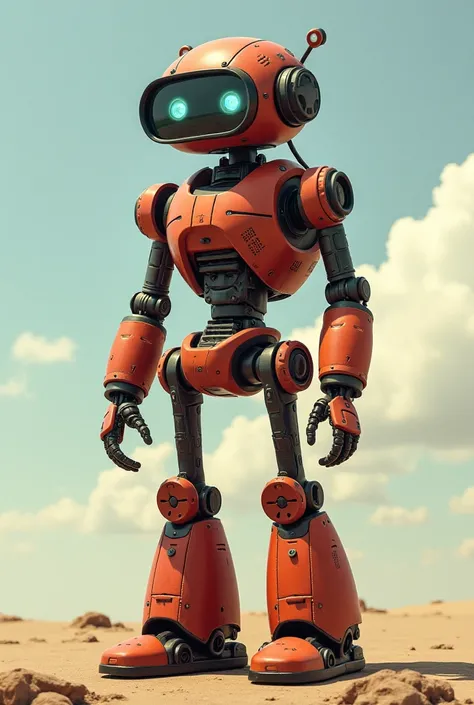 animated robot 
