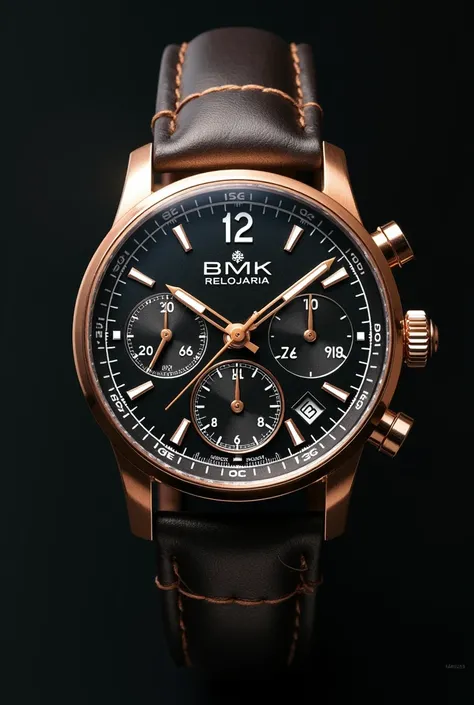 Create a slogan for a watchmaker with the following name "BMK Relojoaria"