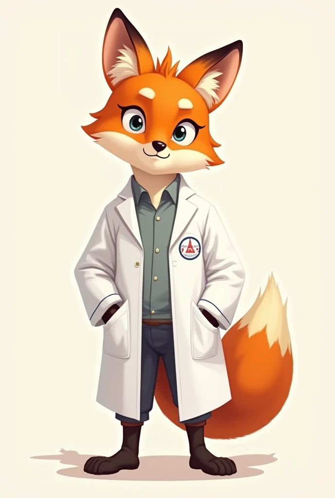 foutora with a lab coat
