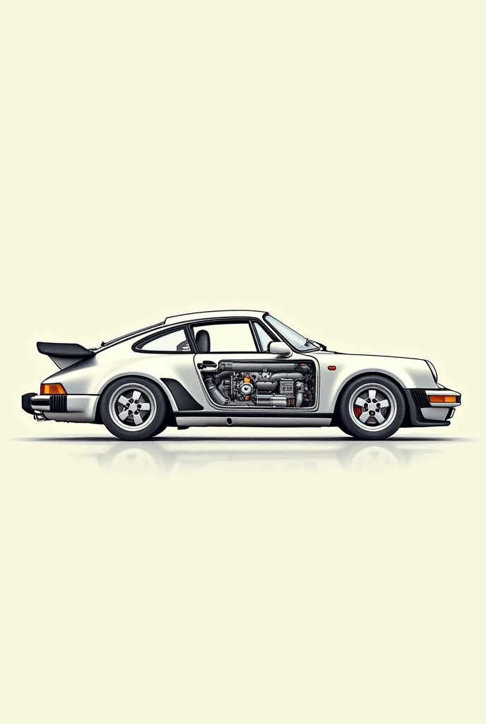 964 Turbo Drawing