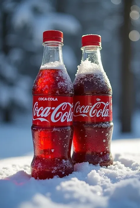 Very cold Coca Cola products and the image says: Coca Cola products are at Bebedice
