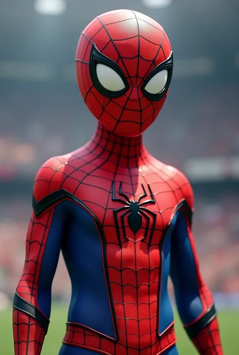 create me a spiderman soccer uniform