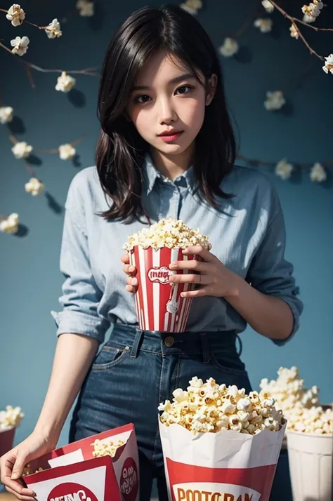 popcorn background