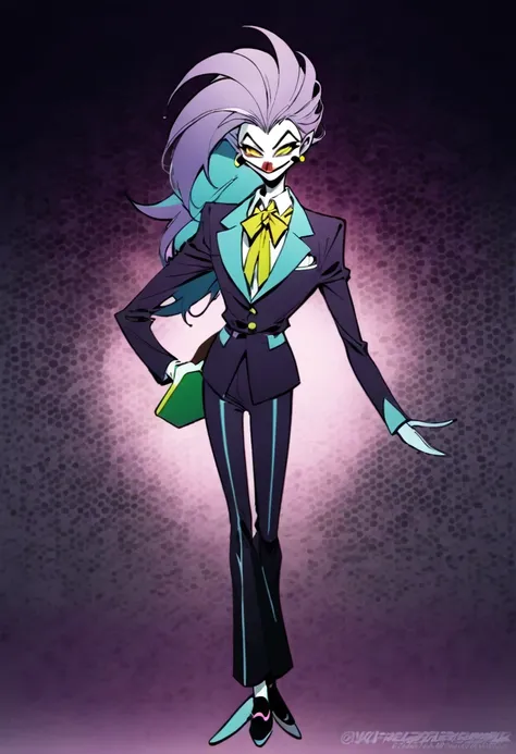 slapstick,a cartoon marvel comics character,femboy,skinny,long hair,purple hair,androgynous,male focus,flat chest,white pale ski...