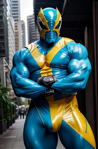 solo green even more muscular only full latex power ranger solo Male Latex Helmet schoking eyes focus chest muscular blue power ranger. bulging hunk muscles in costume veiny bicep huge. buff chest spiderman muscular like packed hulk become bigger than part...