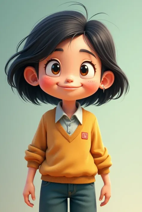 MAKE AN OLD ADULT TEACHER WITH LOWER HAIR AND NO CHINESE APPEARANCE IN CARTOON STYLE, NOTHING REALISTIC ABOUT SCHOOL CLOTHES. I DON&#39;T WANT A REALISTIC CARTOON IN THE STYLE OF THE SCRATCH WEBSITE





