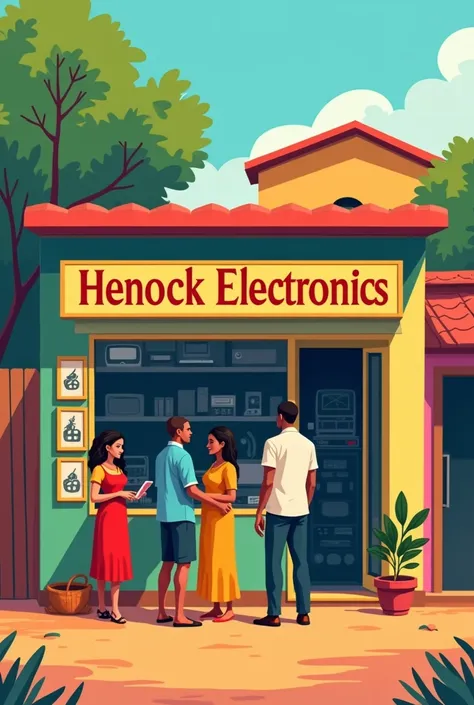 Henock Electronics seller home ,
Henock Electronics banner $
1 seller 3 buyyer people small photo under home non faith ethiopia people coloured