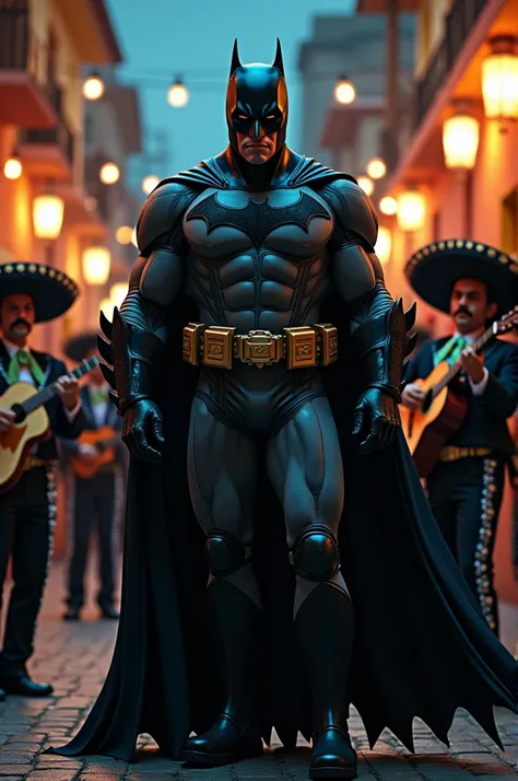 Batman with mariachis