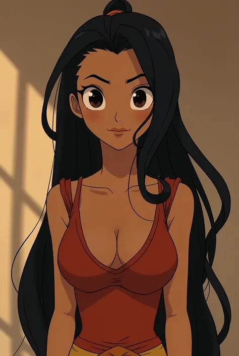 Katara trom Avatar the last Airbender, give her big tits