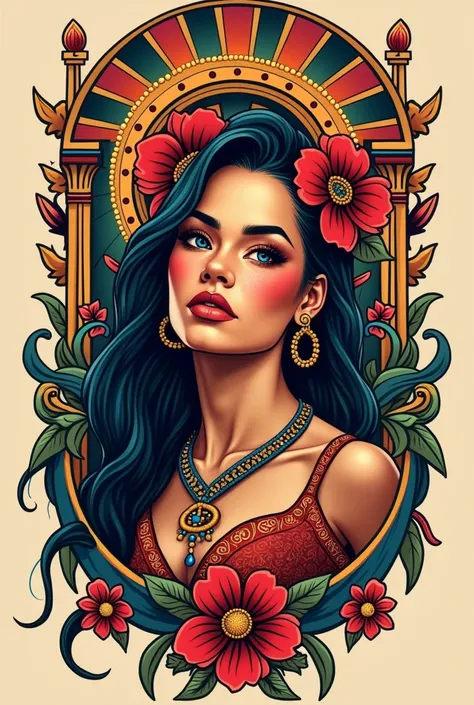 Mexican Chicana Tattoo Ideas for Men Circus Closure 4k