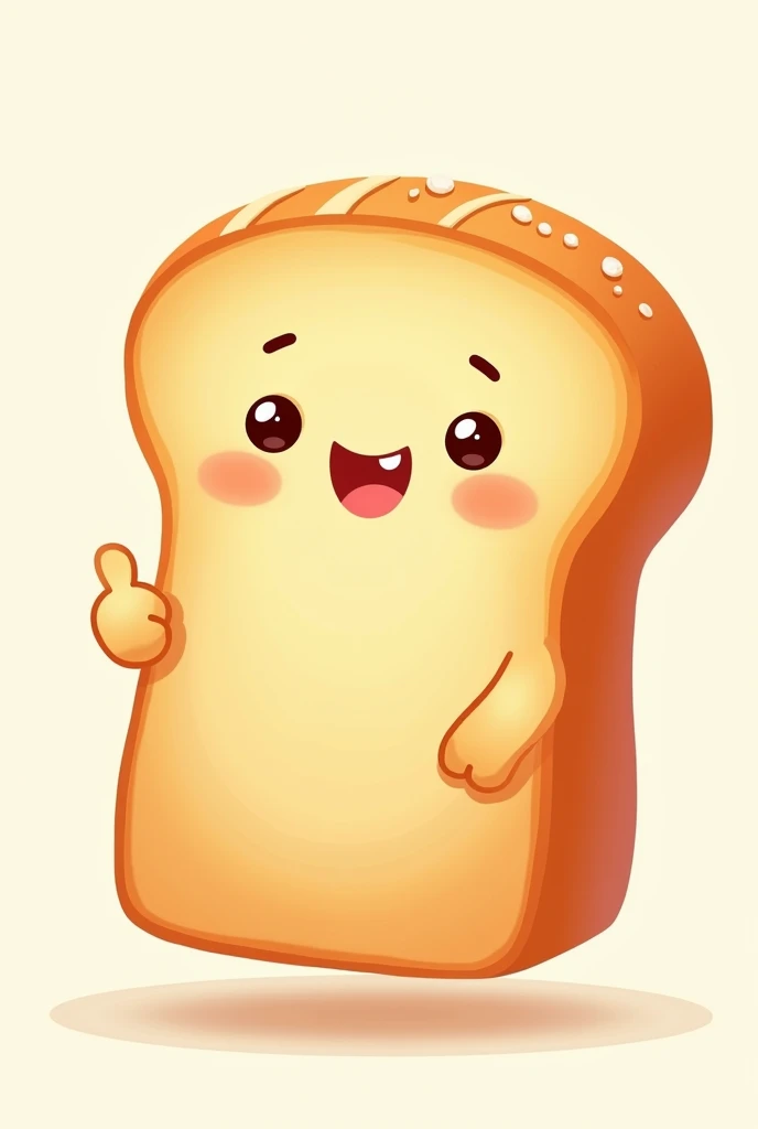 Happy bread, without a tooth