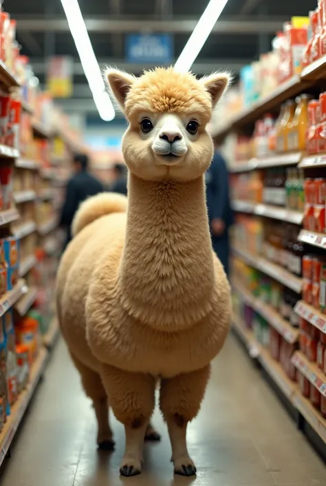  Fat alpaca in kaufland 