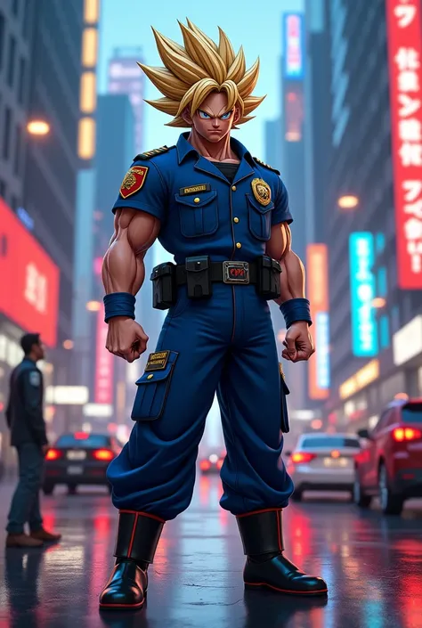 Goku the police