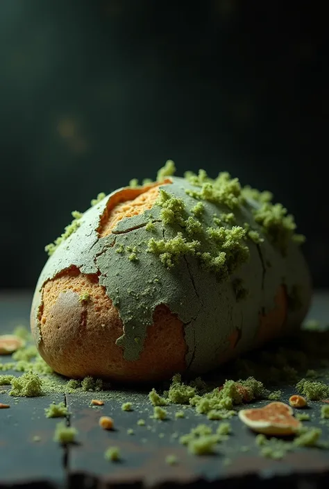 Moldy bread