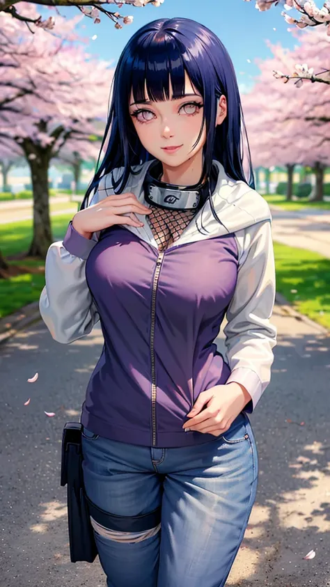 h1n4t4, 1girl, hyuuga hinata, solo, (realistic:0.5), masterpiece, solo, (best quality, perfect detailed, beautifully detailed fa...