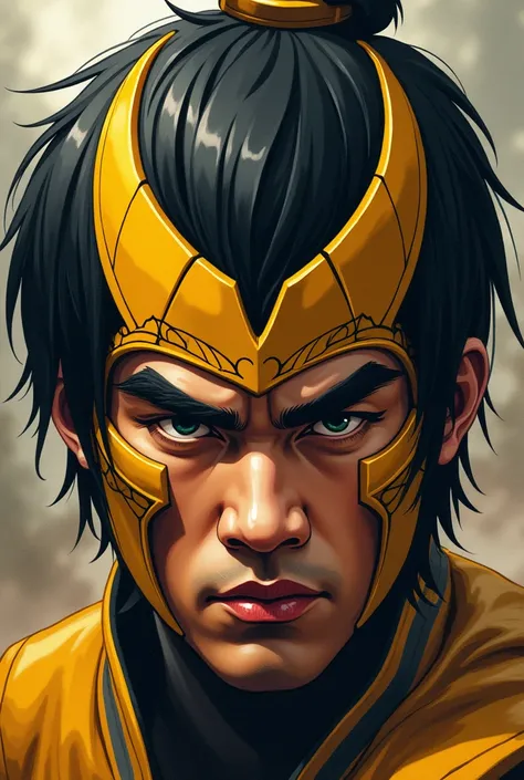 A mask inspired by Bruce Lee