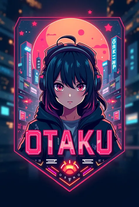 Create an Otaku gamer logo 

