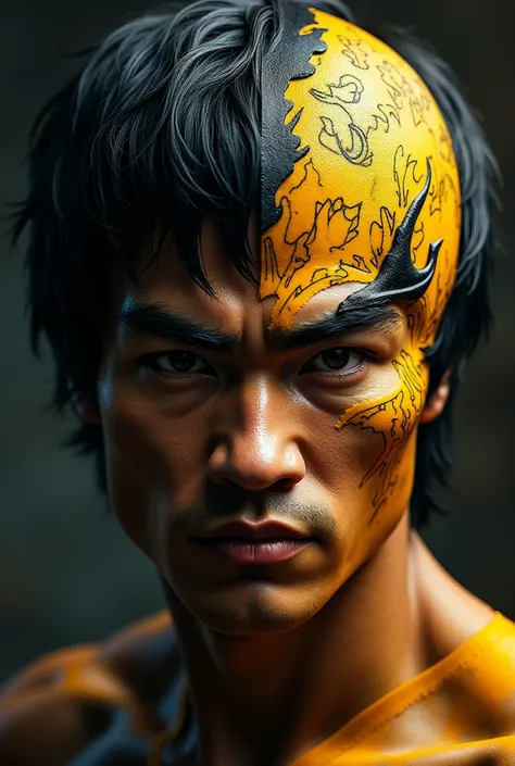  A mask inspired by Bruce Lee