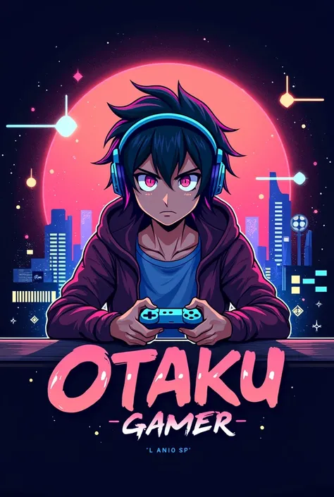 Create an Otaku gamer logo 

