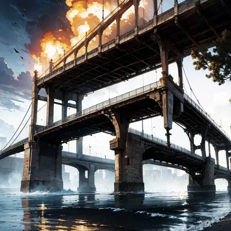 Burning Bridge
