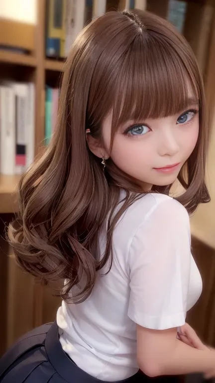 Maximum resolution, Ultra-high resolution, (Delicate eyes and skin), (Detailed facial features), Sharp focus, Cute Face, Perfect body, Anatomically correct, Highly detailed face and skin texture, Dark blue eyes, double eyelid, Thin eyebrows, Glowing Skin, ...