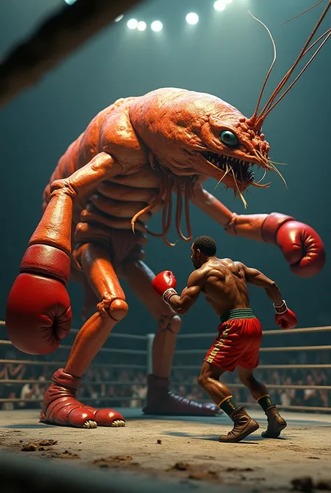 Big shrimp punching out to Mike Tyson 