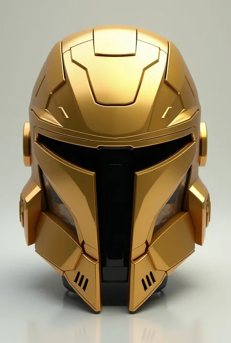 Spartan Front Helmet Gold Hairless 2D