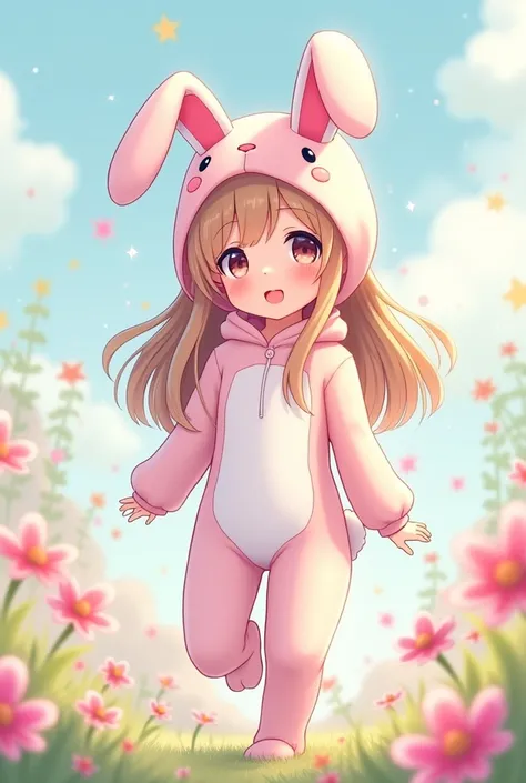 Believe me an anime girl who is dressed in a bunny suit