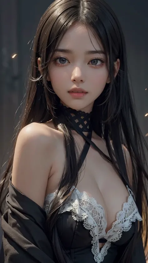 (Ultra-realistic), (figure), (Increased resolution), (8k), (Very detailed), (Best figure), (Beautiful and detailed), (Highest quality), (Super detailed), (masterpiece ), ( wallpaper), (Detailed face), alone, 1 girl, View your viewers, The finer details, De...