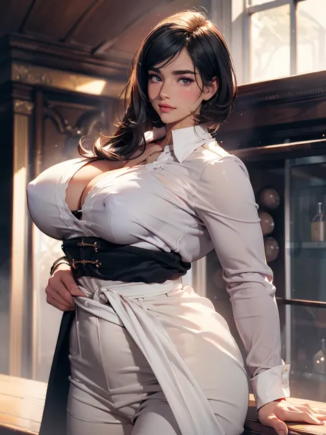 POV: ((((Super huge enormously gigantic , cleavage showing)))),1girl,beautiful vintage color, instagram (photorealistic, high resolution:1.4), ((puffy eyes)), looking at viewer, , full body (8k, RAW photo, best quality, masterpiece:1.2), (realistic, photo-...