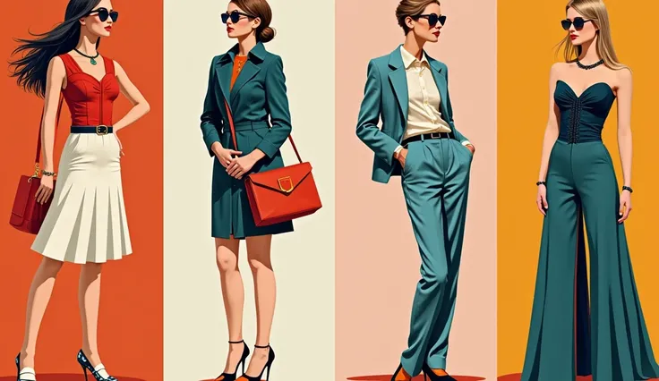 fashion　Advertising poster