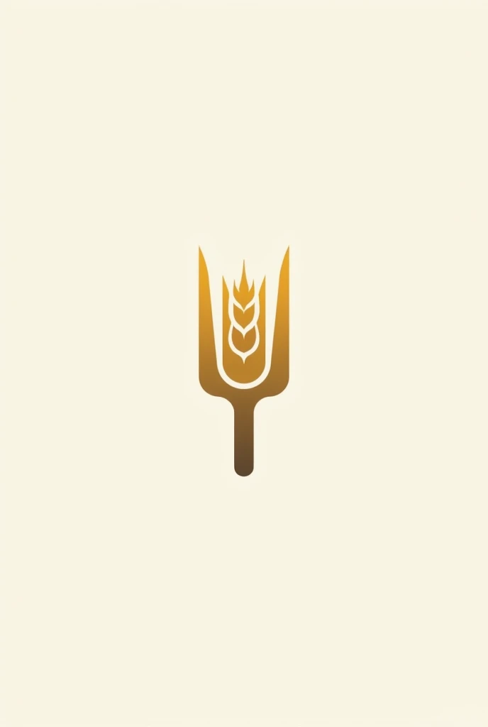 Simple logo drawing about agriculture with tag line