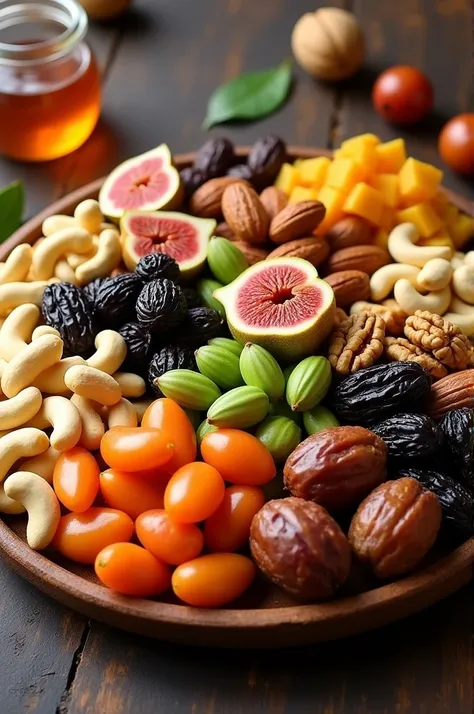 Dry fruits combo
Badam 250grams
Fig 250grams
Cashew 250grams
Pista 250grams
Black Raisins 250grams
Walnut 250grams
Dates 500grams
Honey 500grams

Only @ ₹1900