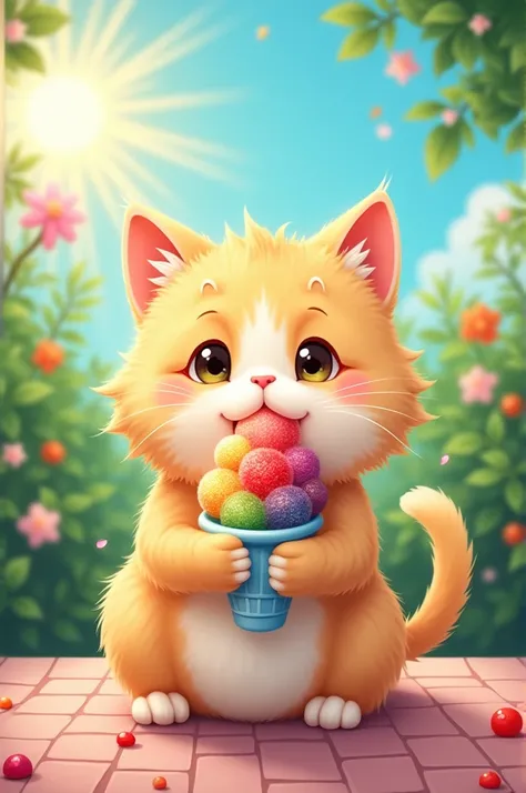 Cat Shaved Ice