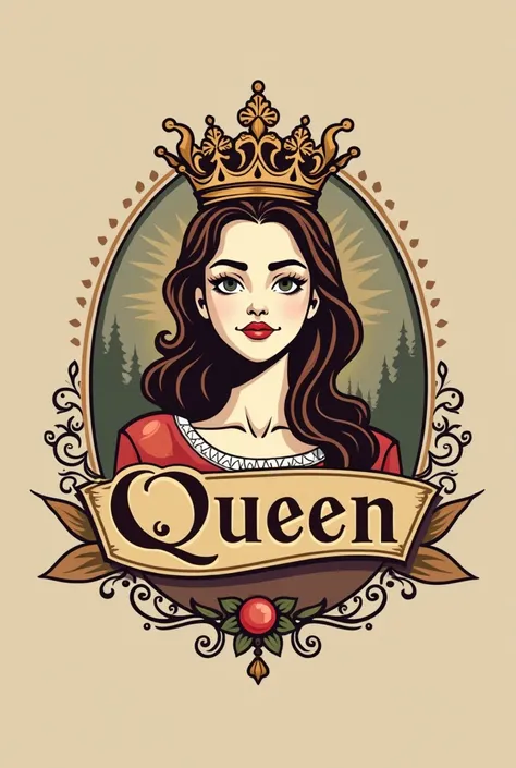 Coffee shop logo similar to “queen” 