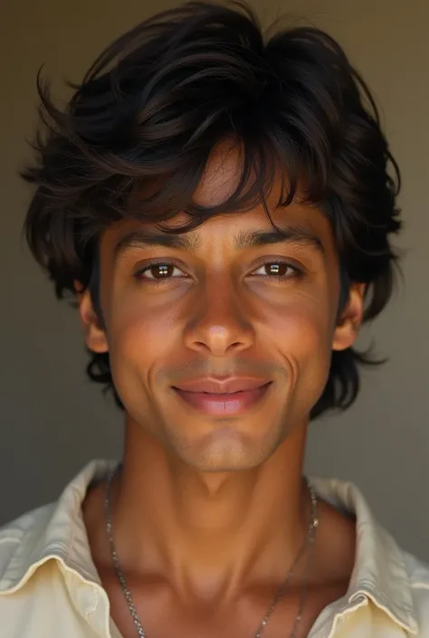 Young Shahrukh Khan&#39;s face, short body, nose