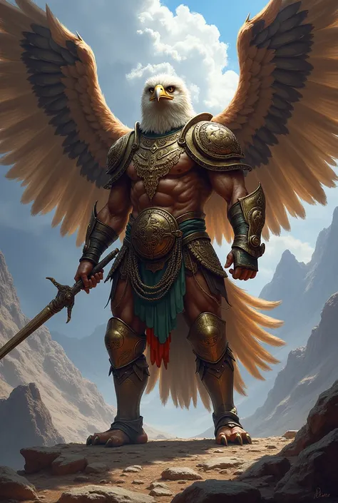 Eagle Warrior Deck Card