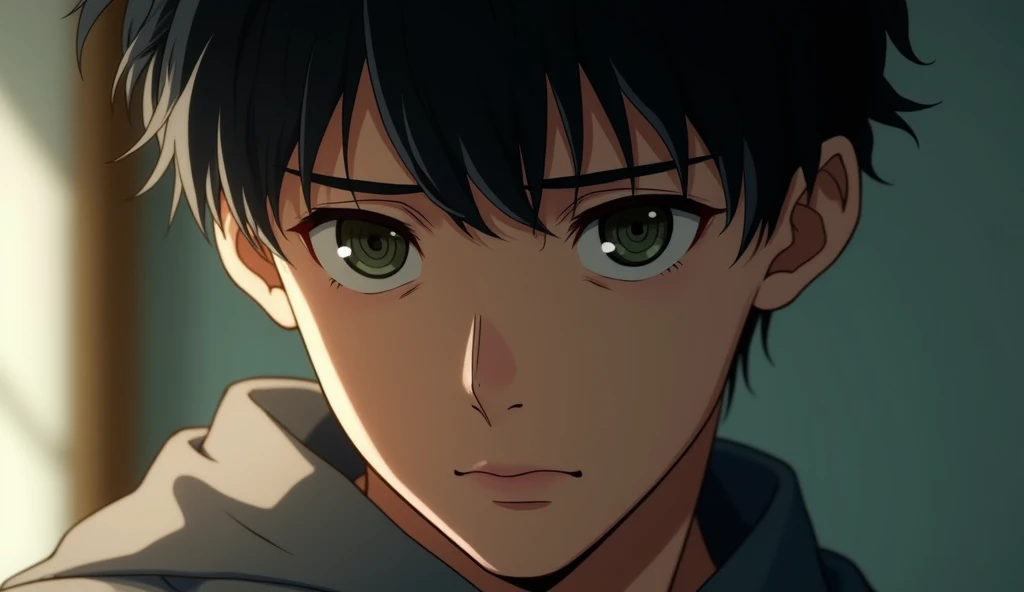 (best quality, masterpiece, ultra detailed), Fade out from close-up
Teenage Japanese male idol with a determined expression
Teenage Japanese male idol with a serious expression, determined not to make her sad