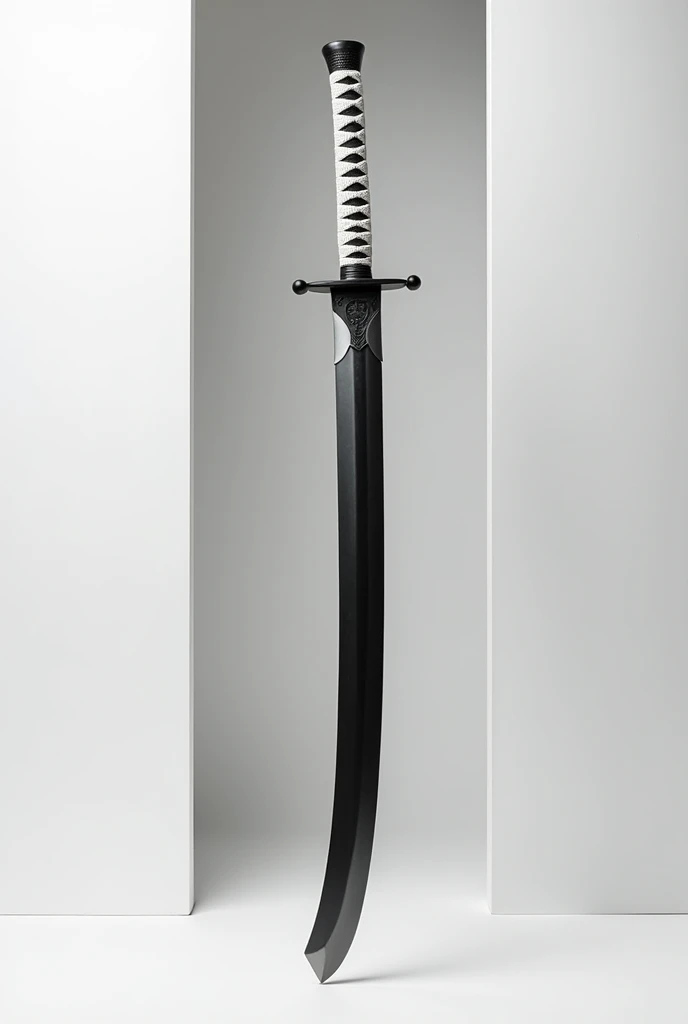 Odachi long sword, black and white