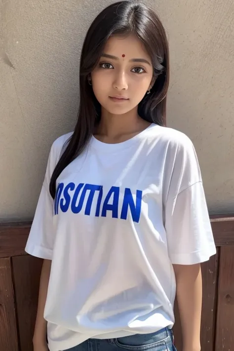 One girl, IndianｔShirt Bet